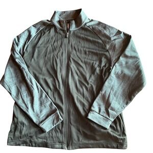 Callaway Golf Full Zip Track Jacket Charcoal Grey Size L